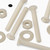 50x Natural Nylon Countersunk Machine Screws M2 x 16mm, Nuts & Washers