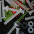 50x Nylon, Countersunk Cross Head, M3 x 25mm, Plastic Bolts, Nuts & Washers - Screws