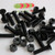 50x Black Nylon, Countersunk Cross Head, M5 x 20mm, Plastic Bolts, Nuts & Washers - Screws 50x Black Nylon, Countersunk Cross Head, M5 x 20mm, Plastic Bolts, Nuts & Washers - Screws