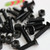 50x Black Nylon, Countersunk Cross Head, M5 x 20mm, Plastic Bolts, Nuts & Washers - Screws