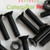 50x Black Nylon, Countersunk Cross Head, M5 x 20mm, Plastic Bolts, Nuts & Washers - Screws