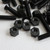 50x Black Nylon, Countersunk Cross Head, M5 x 20mm, Plastic Bolts, Nuts & Washers - Screws