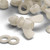 50x Natural Nylon Plastic Butterfly Wing Screws M5 x 15mm, Nuts & Washers