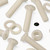 50x Nylon Countersunk Cross Head, M5 x 20 mm, Plastic Nuts, Bolts & Washers