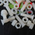 50x Nylon, Countersunk Cross Head, M5 x 20mm, Plastic Bolts, Nuts & Washers - Screws