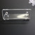 4x v2, 5mm thickness, Angled L Brackets, Polished Clear Acrylic + 20x M5 Bolts - (Right Angle Bracket)