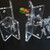 4x v2, 5mm thickness, Angled L Brackets, Polished Clear Acrylic + 20x M5 Bolts - (Right Angle Bracket)