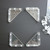 4x V3 5mm Corner Brackets, Clear Acrylic + 20x M5 Bolts