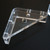 4x V3 5mm Corner Brackets, Clear Acrylic + 20x M5 Bolts