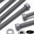 50x Grey PVC Hex Head Plastic Screws & Bolts M6 x 60mm, Nuts & Washers