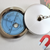 Metal 70mm Diameter Bullseye Spirit Bubble Level, Round, Circular, Blue
