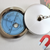 Metal 70mm Diameter Bullseye Spirit Bubble Level, Round, Circular, Blue