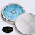Metal 70mm Diameter Bullseye Spirit Bubble Level, Round, Circular, Blue