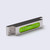 Metal Precision Level Glass Vial, Spirit Bubble Level, 79mm - Green