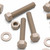 5x PEEK Hex Head M12 x 65 mm Plastic Bolts, Nuts & Washers