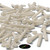 50x Natural Nylon Socket Head Machine Screws M6 x 40 mm, Nuts & Washers