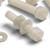 50x Natural Nylon Socket Head Screws & Bolts M4 x 20mm, Nuts & Washers