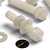 50x Natural Nylon PA66 Socket Head M4 x 20 mm Bolts, Nuts & Washers