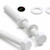 10x White, Hex Head, (PP), M10 x 100mm, Plastic Bolts,Nuts & Washers, -Screws