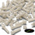 50x Natural Nylon, Socket Head, M5 x 20 mm, Plastic Bolts, Nuts & Washers