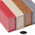 4 x Magnetic, Silver Grey/Red/Cream/Orange, USB Presentation Gift Boxes - For Flash Drives, Removable Drives