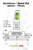 Metal Precision Level Glass Vial, Spirit Bubble Level, 79mm - MGV-791515-GB