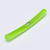 Replacement Level Glass Curved Viall, No nib, Green, Curved
