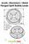 90mm Flanged Metal Bubble Degree Level - Clear