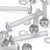 20x Clear Acrylic, Pan Cross Head, M8 x 60 mm, Plastic Bolts, Nuts & Washers - Screws
