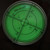 Luminous Metal Large Spirit Bubble Level 60mm Diameter, Green/Silver