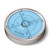Luminous Metal Large Spirit Bubble Level 60mm Diameter, Blue/Silver