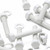 10x White, Hex Head, (PP), M10 x 60mm, Plastic Bolts,Nuts & Washers, -Screws