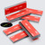 4x 50mm Clear Acrylic Flexible Hinges, Self-Adhesive, No Glue Required