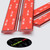 4x 300mm Clear Acrylic Flexible Hinges, Self-Adhesive, No Glue Required
