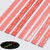 4x Clear Flexible Acrylic Hinges, 300mm - Self-Adhesive, Low Profile Living Hinges