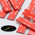 4x 300mm Clear Acrylic Flexible Hinges, Self-Adhesive, No Glue Required