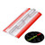 4x Clear Acrylic Piano Hinges 100mm, Self-Adhesive, No Glue Required