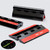 4x Black Acrylic Plastic Piano Hinges 75mm, Self-Adhesive, No Glue Required
