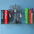 2x Shelf / Wall-Mount L Brackets, 148mm Clear Acrylic