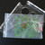 2x Shelf / Wall-Mount L Brackets, 148mm Clear Acrylic