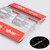 10x Clear Acrylic Piano Hinges 30mm, Self-Adhesive, No Glue Required