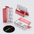 10x Clear Acrylic Piano Hinges 30mm, Self-Adhesive, No Glue Required
