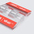 10x Clear Acrylic Piano Hinges 30mm, Self-Adhesive, No Glue Required