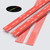 2x Clear, Flexible Acrylic Hinges, 500mm - No glue required. Low Profile, Living Flex Hinges