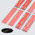 4x 75mm Clear Acrylic Flexible Hinges, Self-Adhesive, No Glue Required
