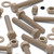 5x Natural PEEK Hex Head Plastic Screws & Bolts M10 x 65mm, Nuts & Washers
