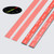 2x Clear, Flexible Acrylic Hinges, 950mm - No glue required. Low Profile, Living Flex Hinges