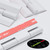 4x White Acrylic Piano Hinges 150mm, Self-Adhesive, No Glue Required