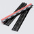 4x Black Acrylic Piano Hinges 300mm, Self-Adhesive, No Glue Required