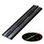 4x Black Acrylic Piano Hinges 300mm, Self-Adhesive, No Glue Required